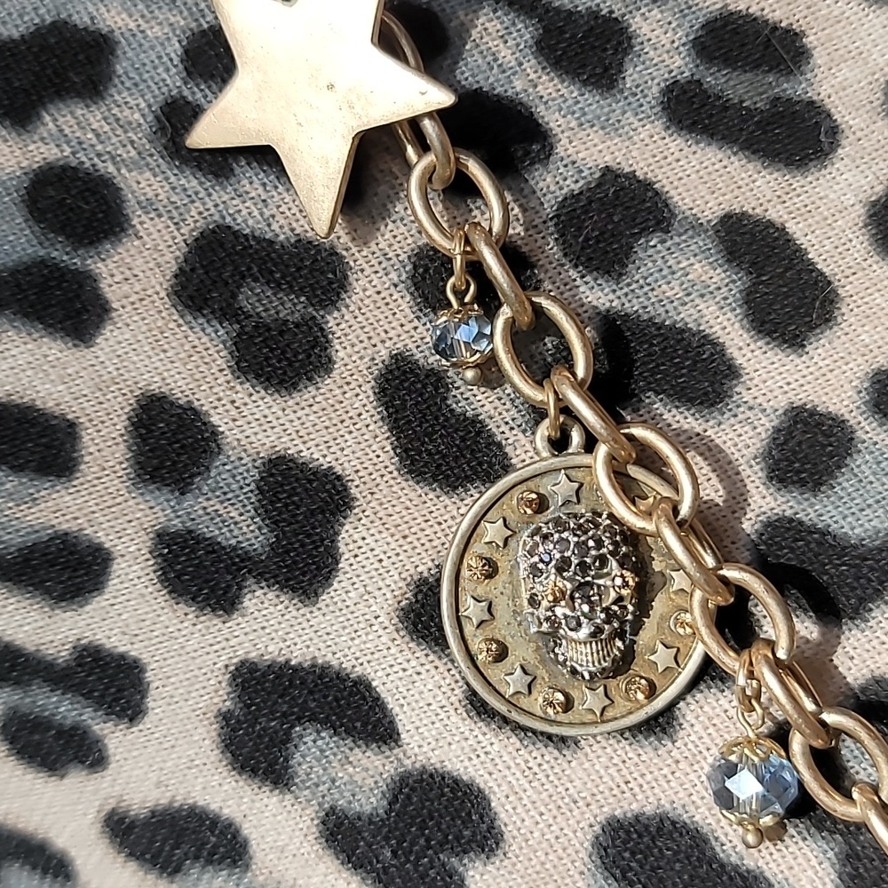 Skull coin necklace - Picture 4 of 6